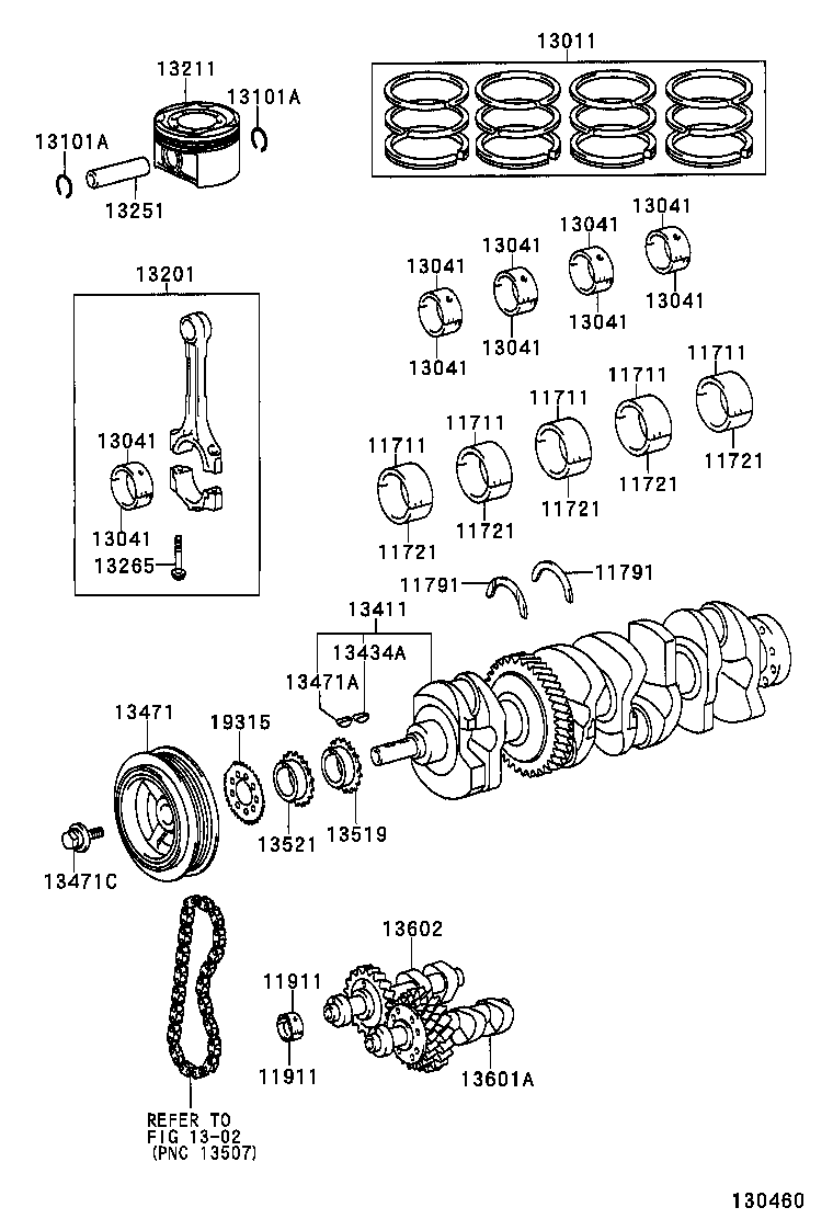  KLUGER L V |  CRANKSHAFT PISTON