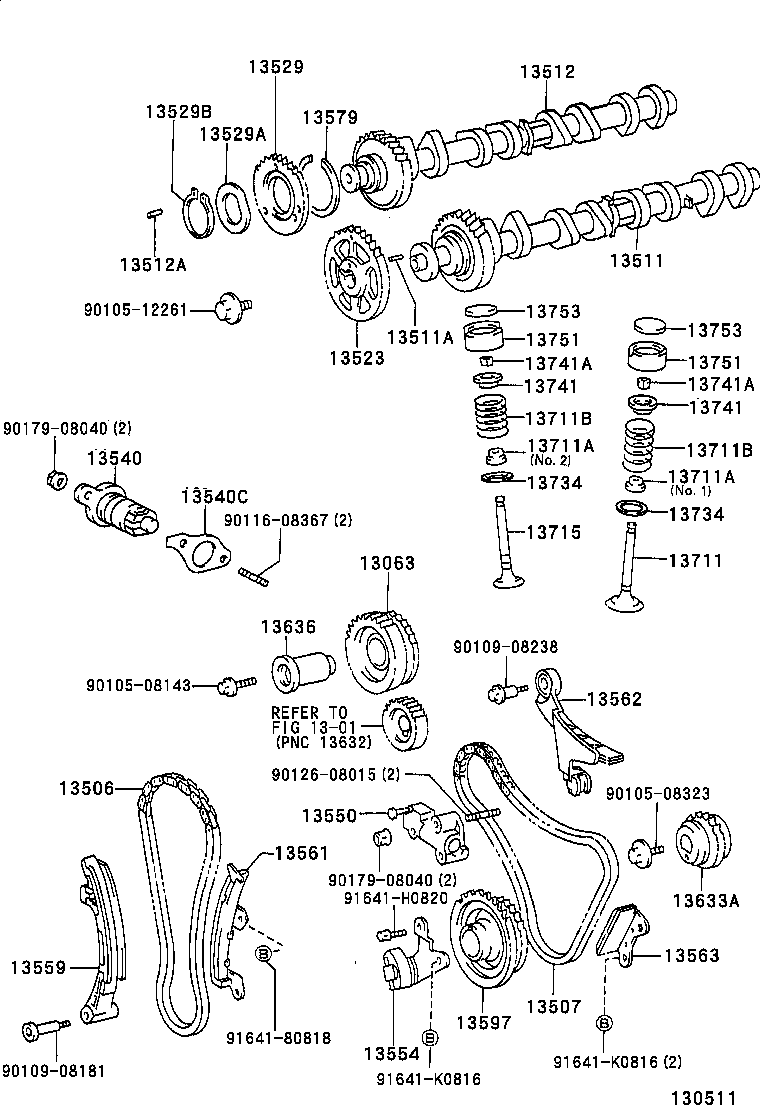  LAND CRUISER PRADO |  CAMSHAFT VALVE