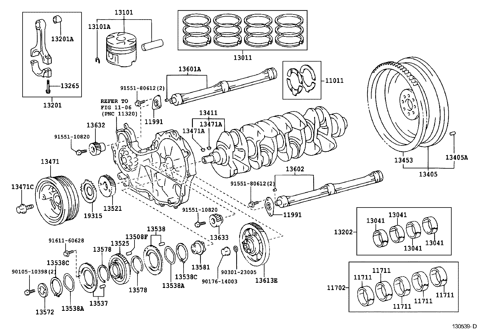  LAND CRUISER PRADO |  CRANKSHAFT PISTON