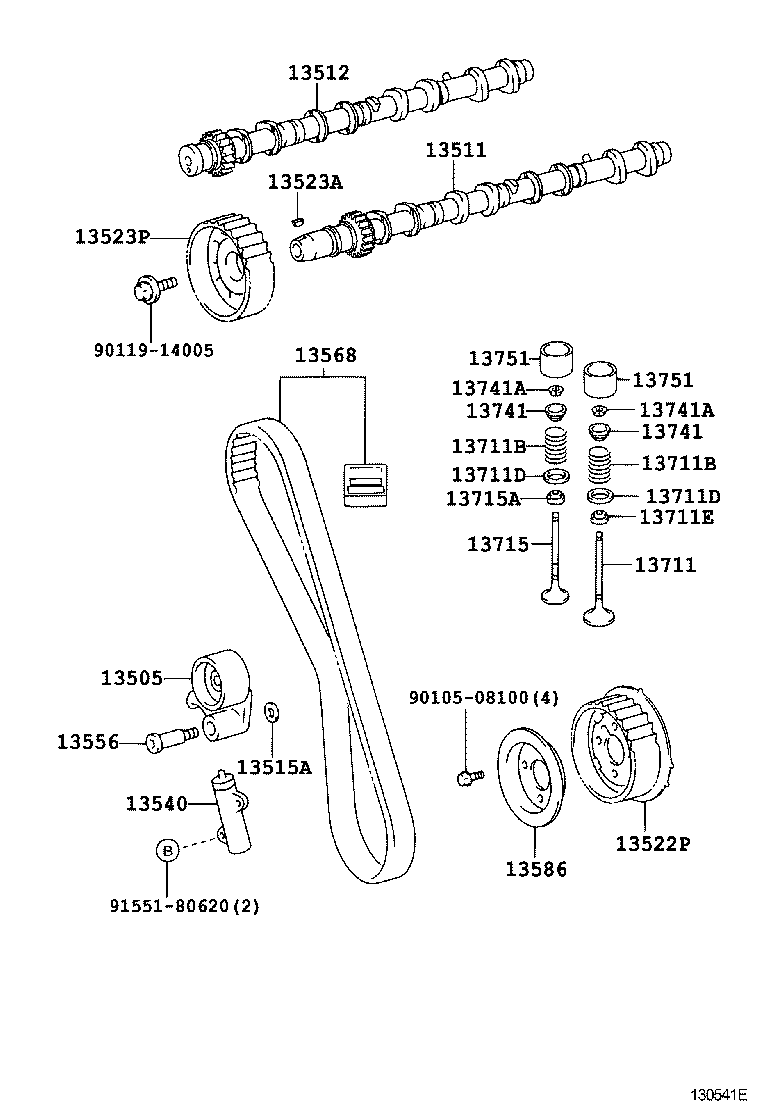  LAND CRUISER PRADO |  CAMSHAFT VALVE