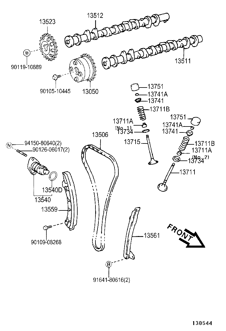  WISH |  CAMSHAFT VALVE