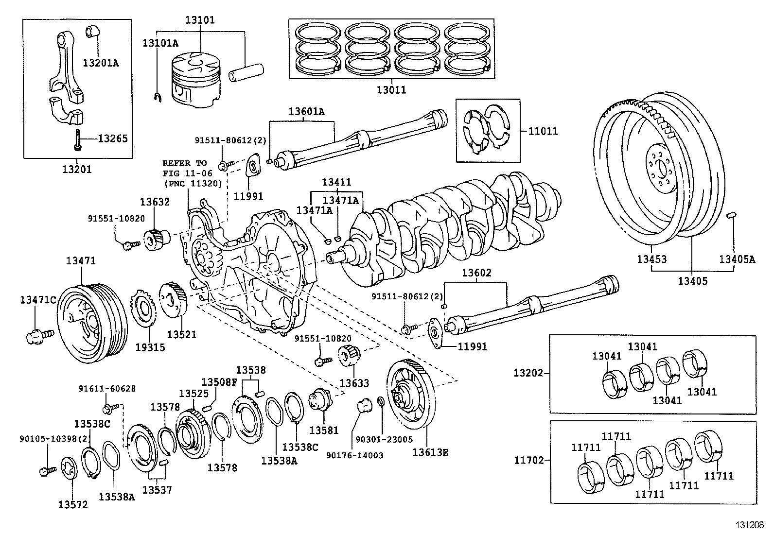  HILUX SURF |  CRANKSHAFT PISTON