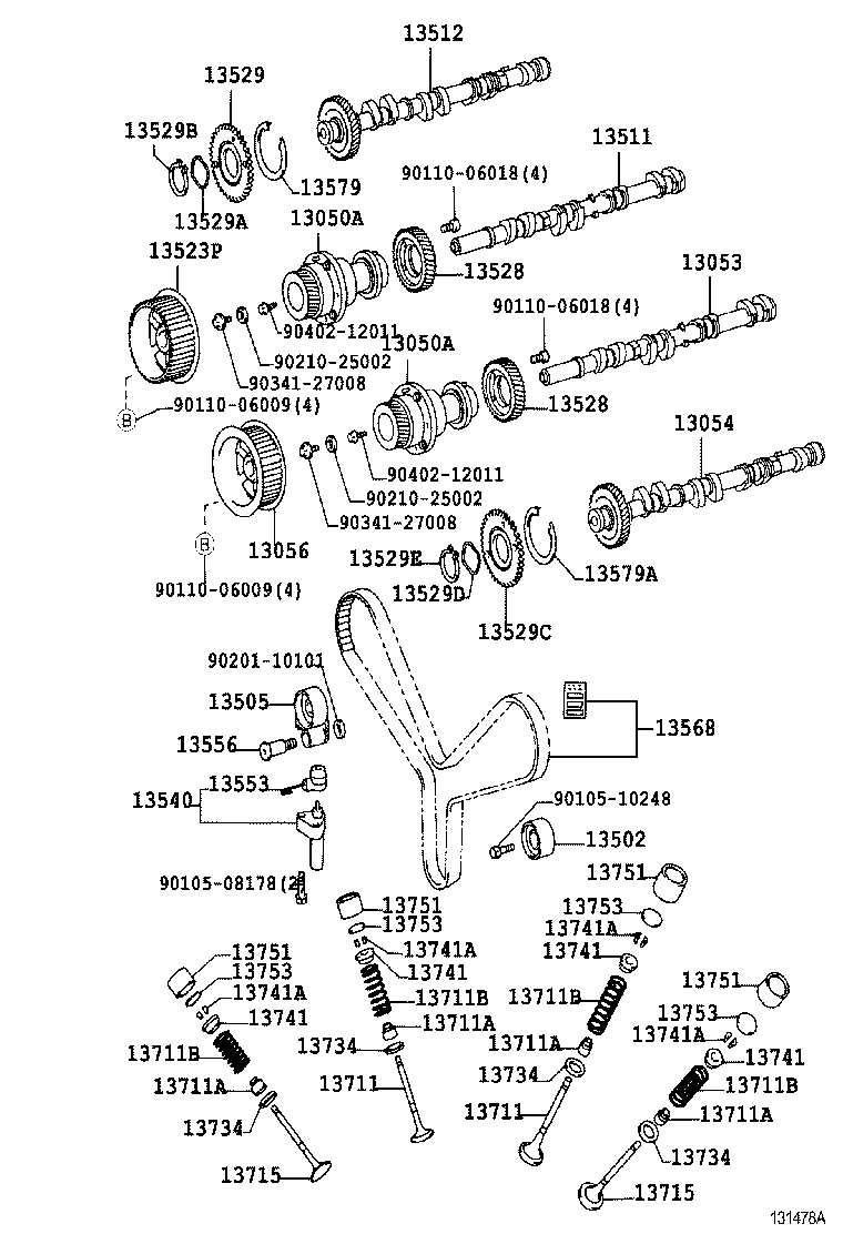  SOARER SC430 |  CAMSHAFT VALVE