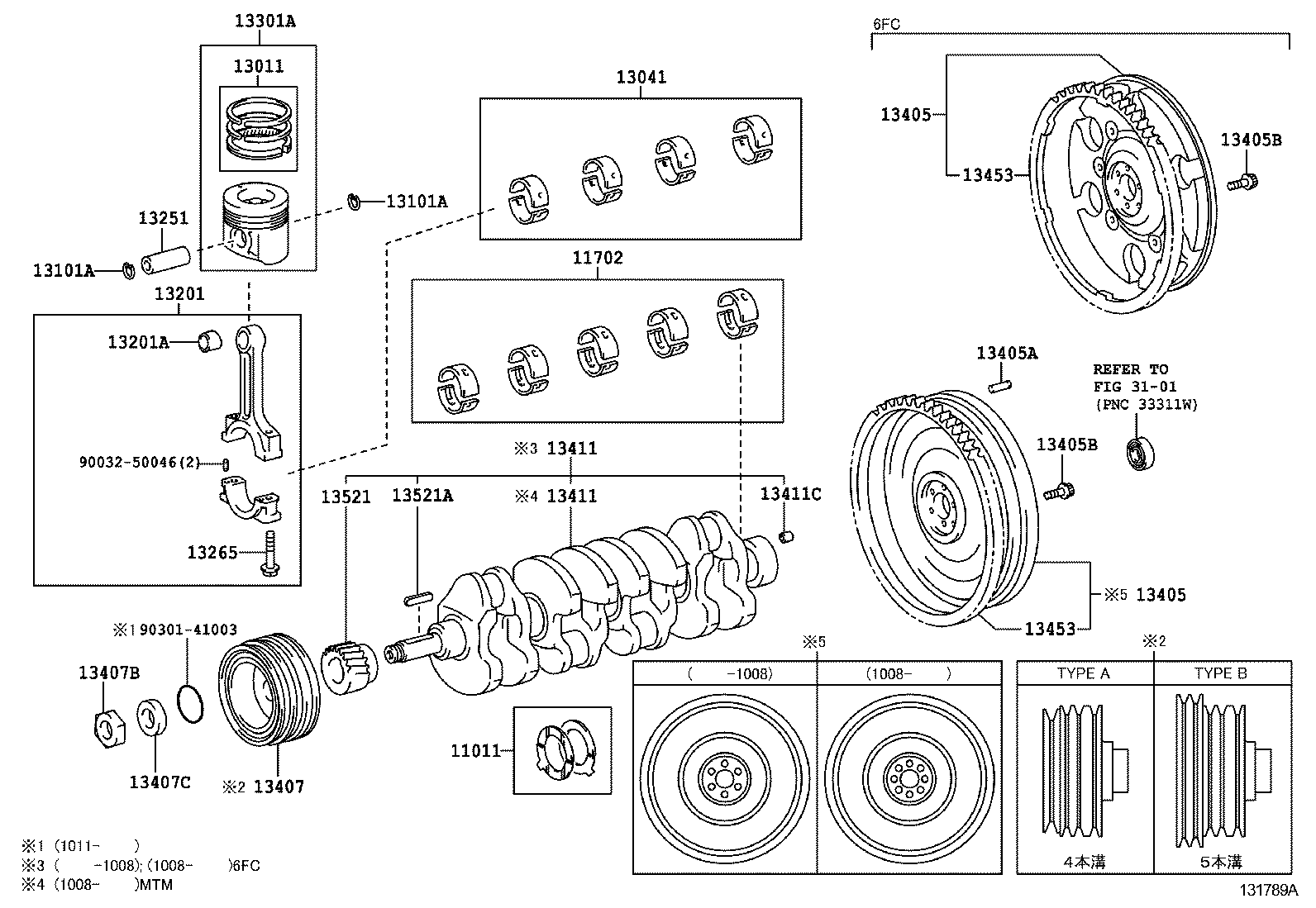  DYNA TOYOACE |  CRANKSHAFT PISTON