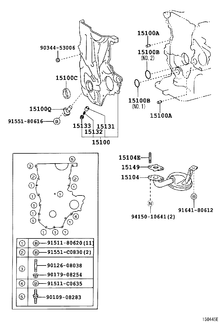  PREMIO ALLION |  ENGINE OIL PUMP