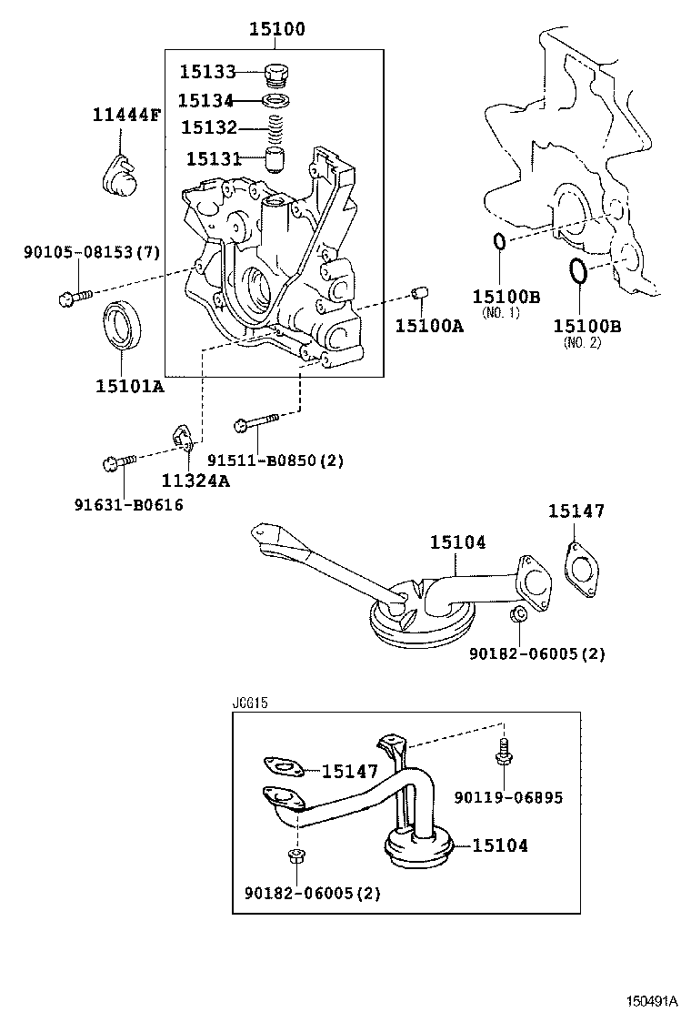  BREVIS |  ENGINE OIL PUMP