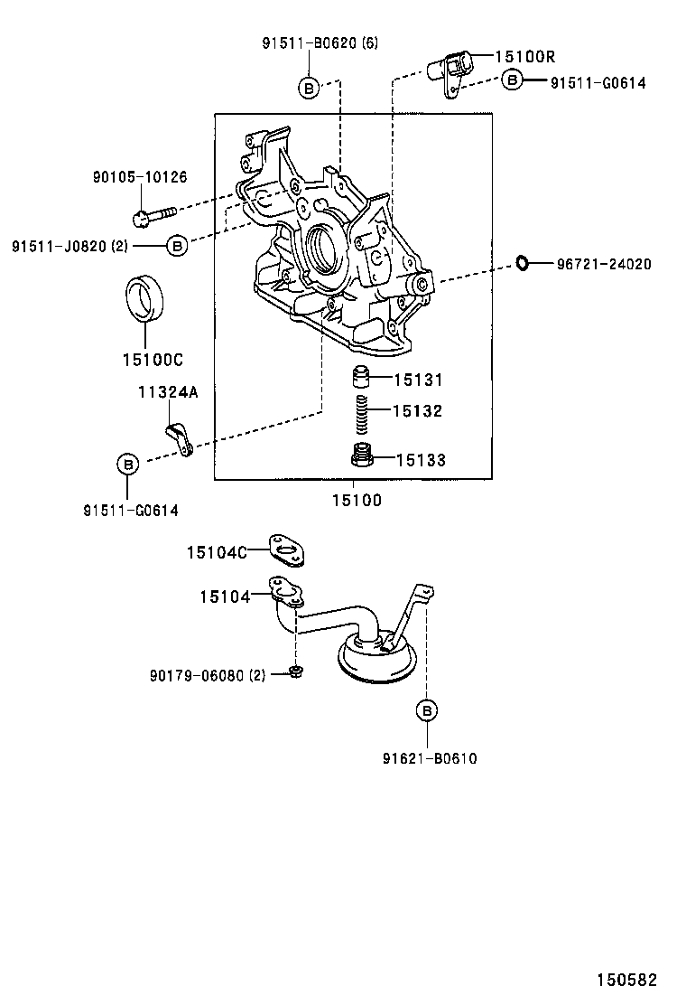  ALPHARD G V |  ENGINE OIL PUMP