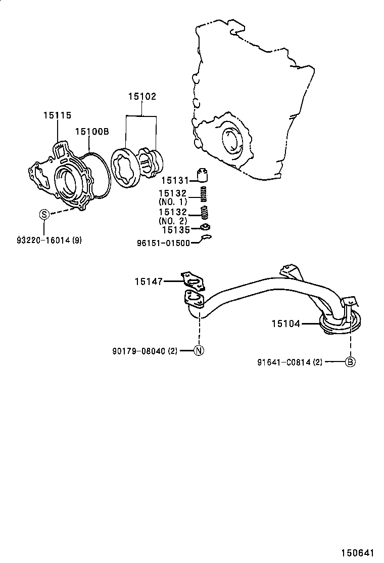  LAND CRUISER PRADO |  ENGINE OIL PUMP