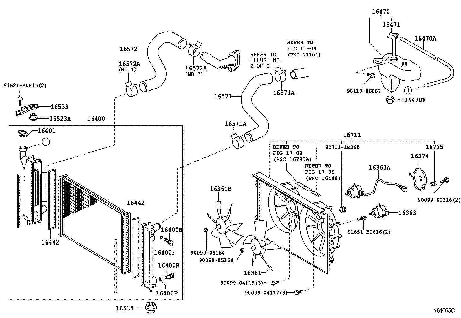  CALDINA |  RADIATOR WATER OUTLET