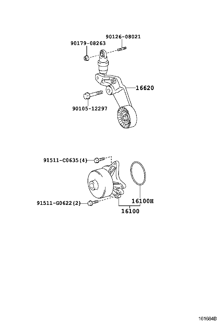  CALDINA |  WATER PUMP