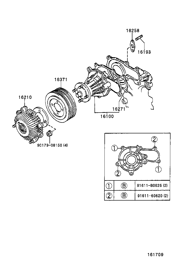  MARK 2 MARK 2 BLIT |  WATER PUMP