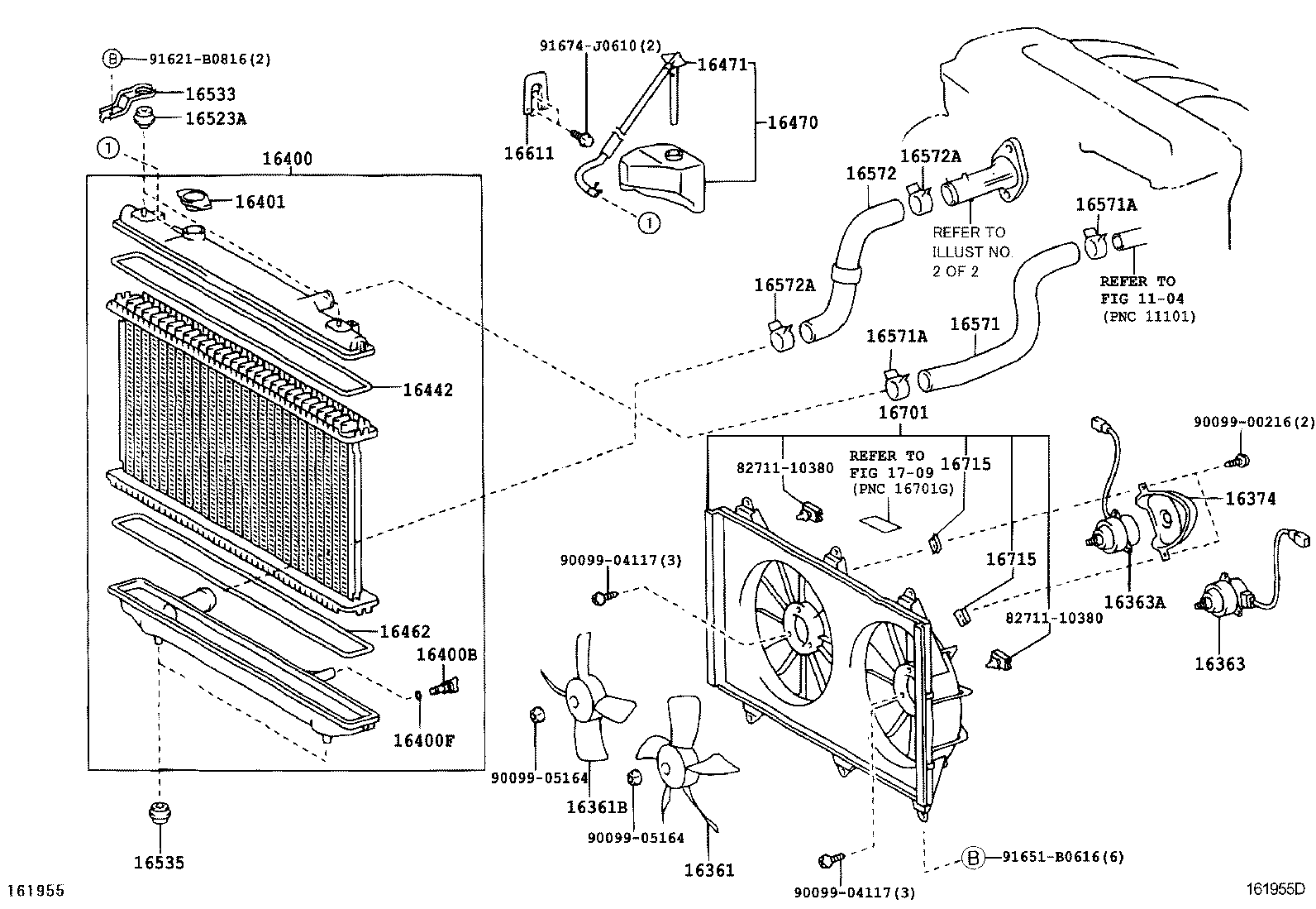  KLUGER L V |  RADIATOR WATER OUTLET