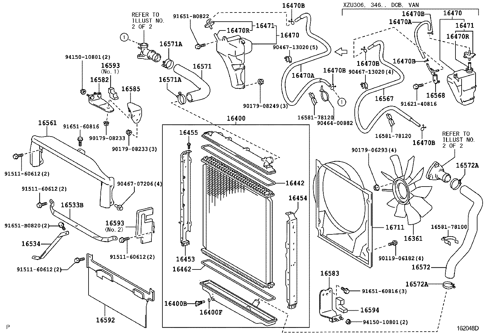  DYNA TOYOACE |  RADIATOR WATER OUTLET