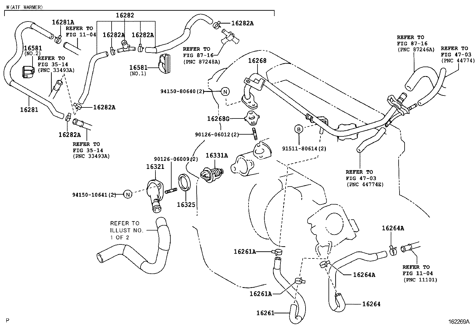 PREMIO ALLION |  RADIATOR WATER OUTLET