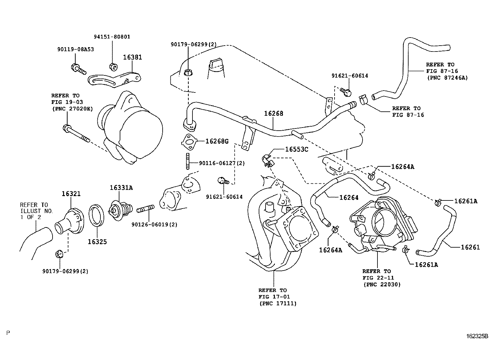  VITZ |  RADIATOR WATER OUTLET