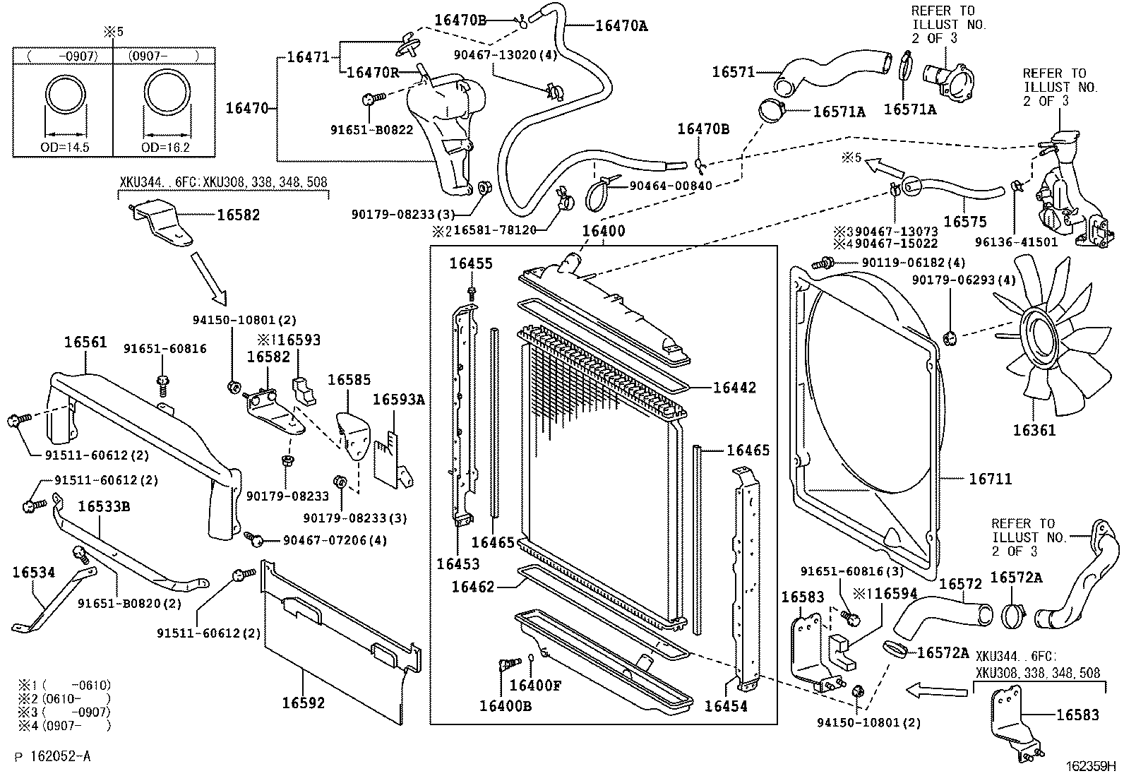  DYNA TOYOACE HV |  RADIATOR WATER OUTLET