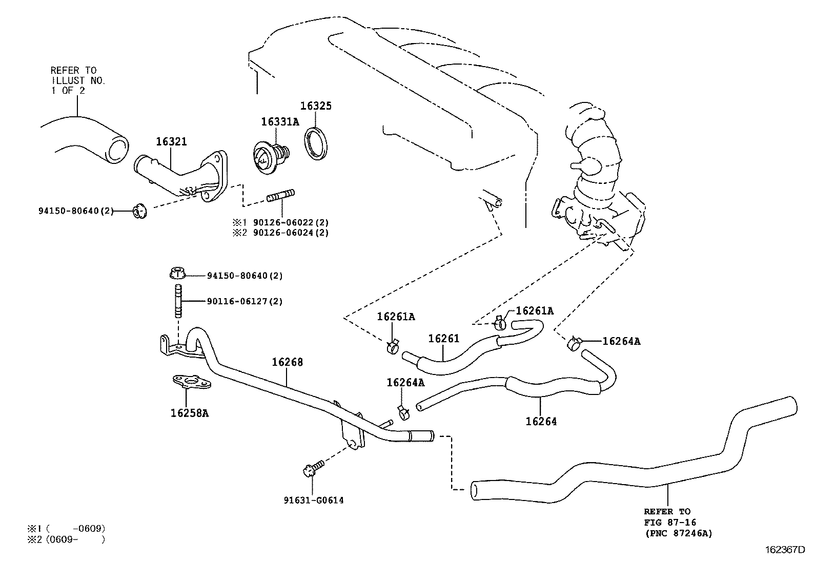  ALPHARD G V |  RADIATOR WATER OUTLET