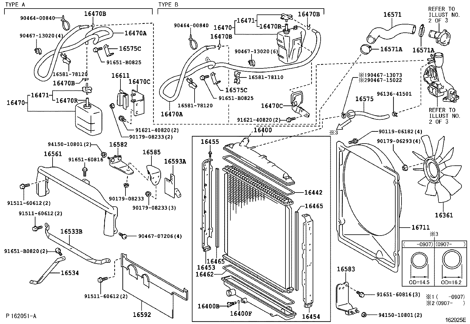  DYNA TOYOACE |  RADIATOR WATER OUTLET