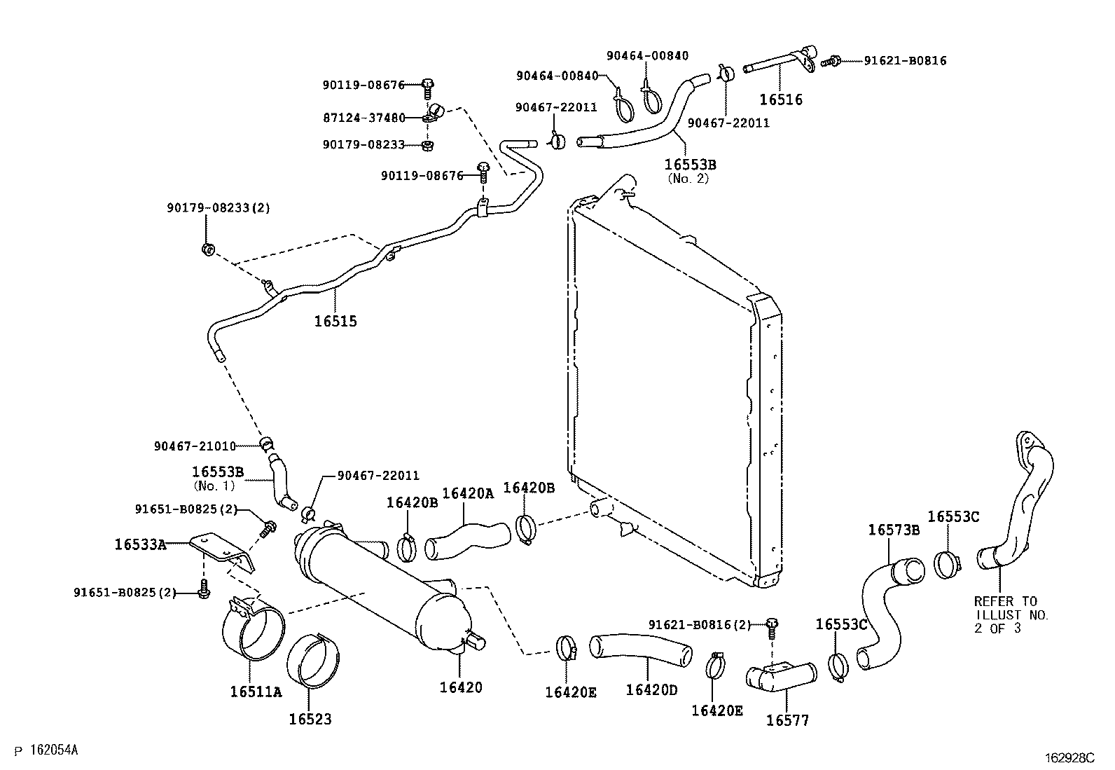  DYNA TOYOACE |  RADIATOR WATER OUTLET