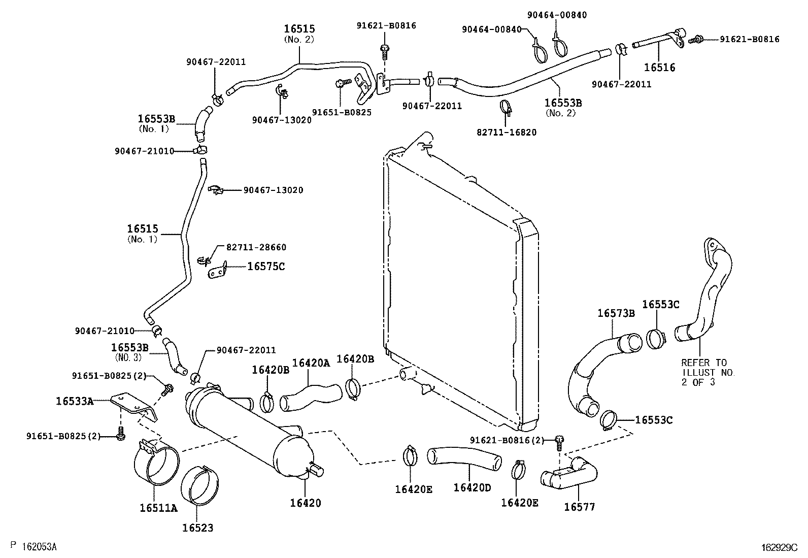  DYNA TOYOACE |  RADIATOR WATER OUTLET