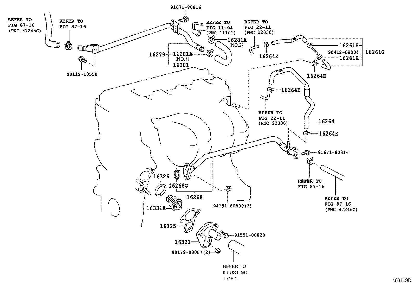  DYNA TOYOACE |  RADIATOR WATER OUTLET