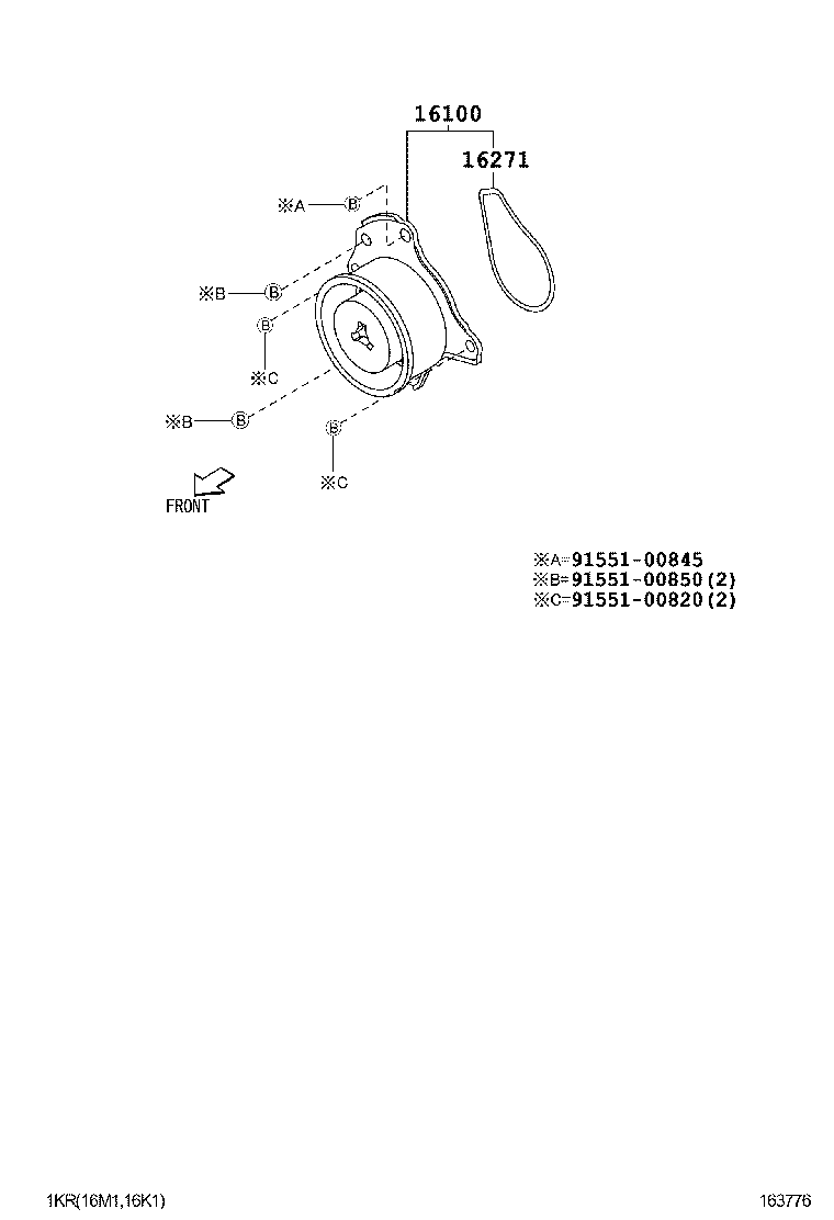  PASSO |  WATER PUMP