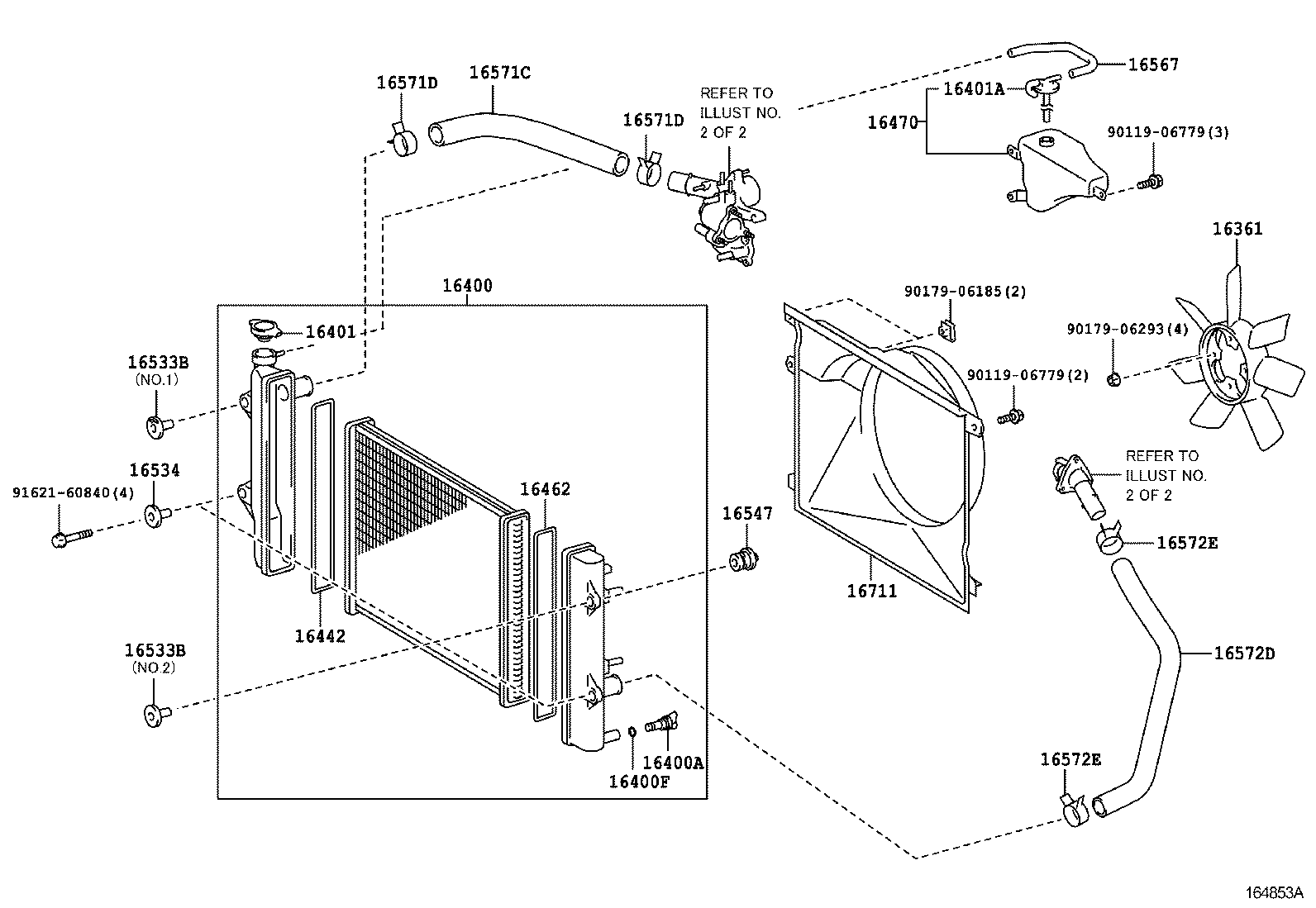  LAND CRUISER PRADO |  RADIATOR WATER OUTLET