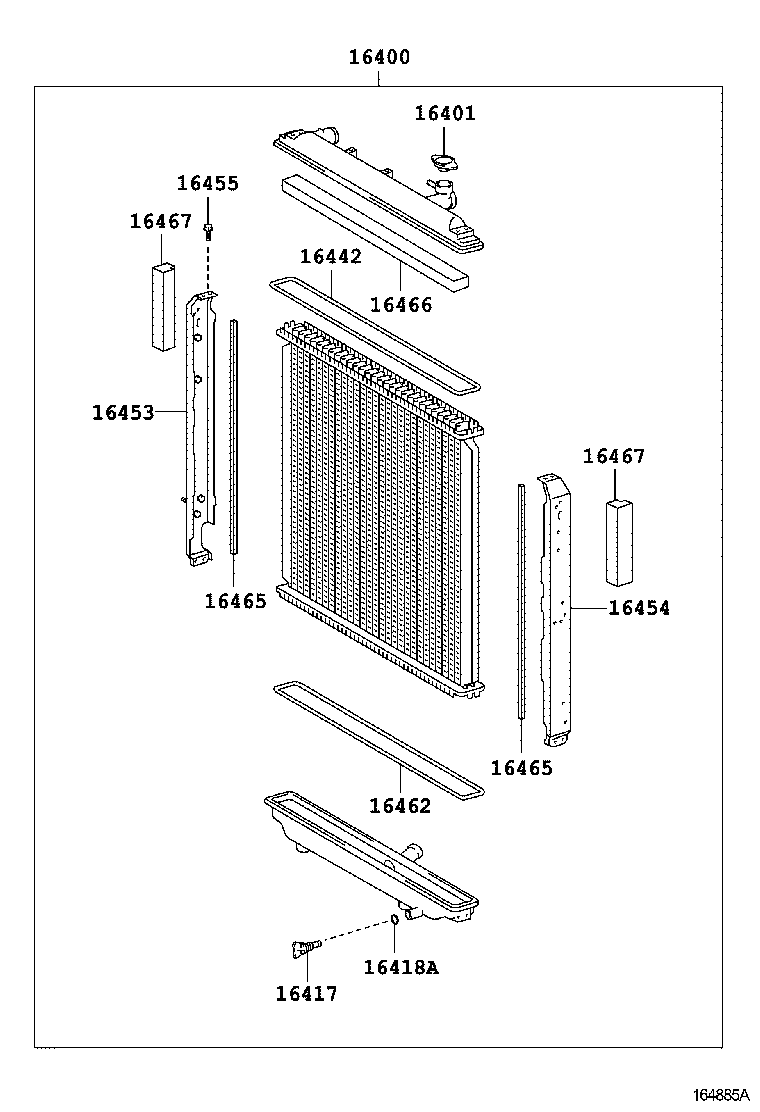  DYNA TOYOACE |  RADIATOR WATER OUTLET
