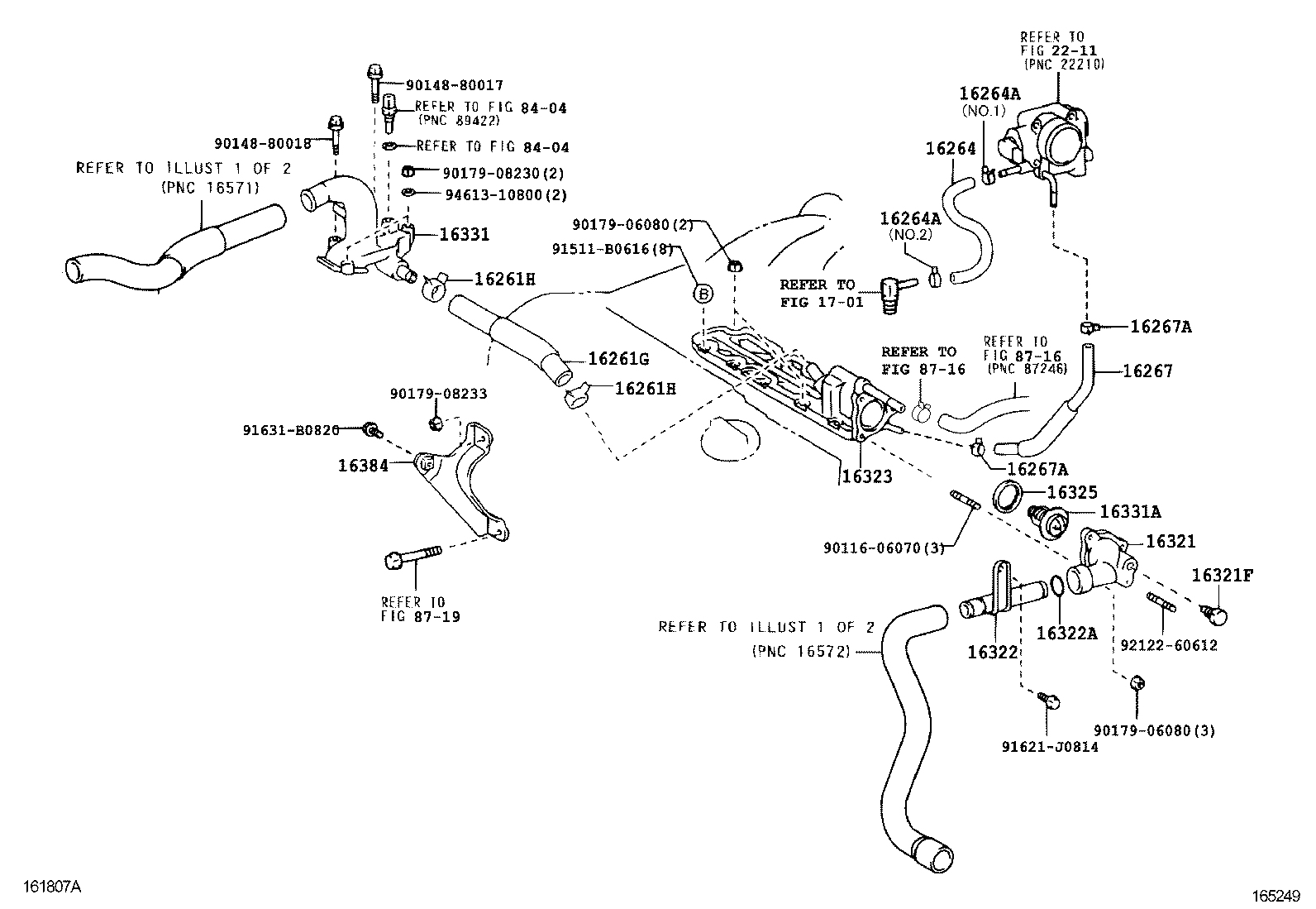  HARRIER |  RADIATOR WATER OUTLET