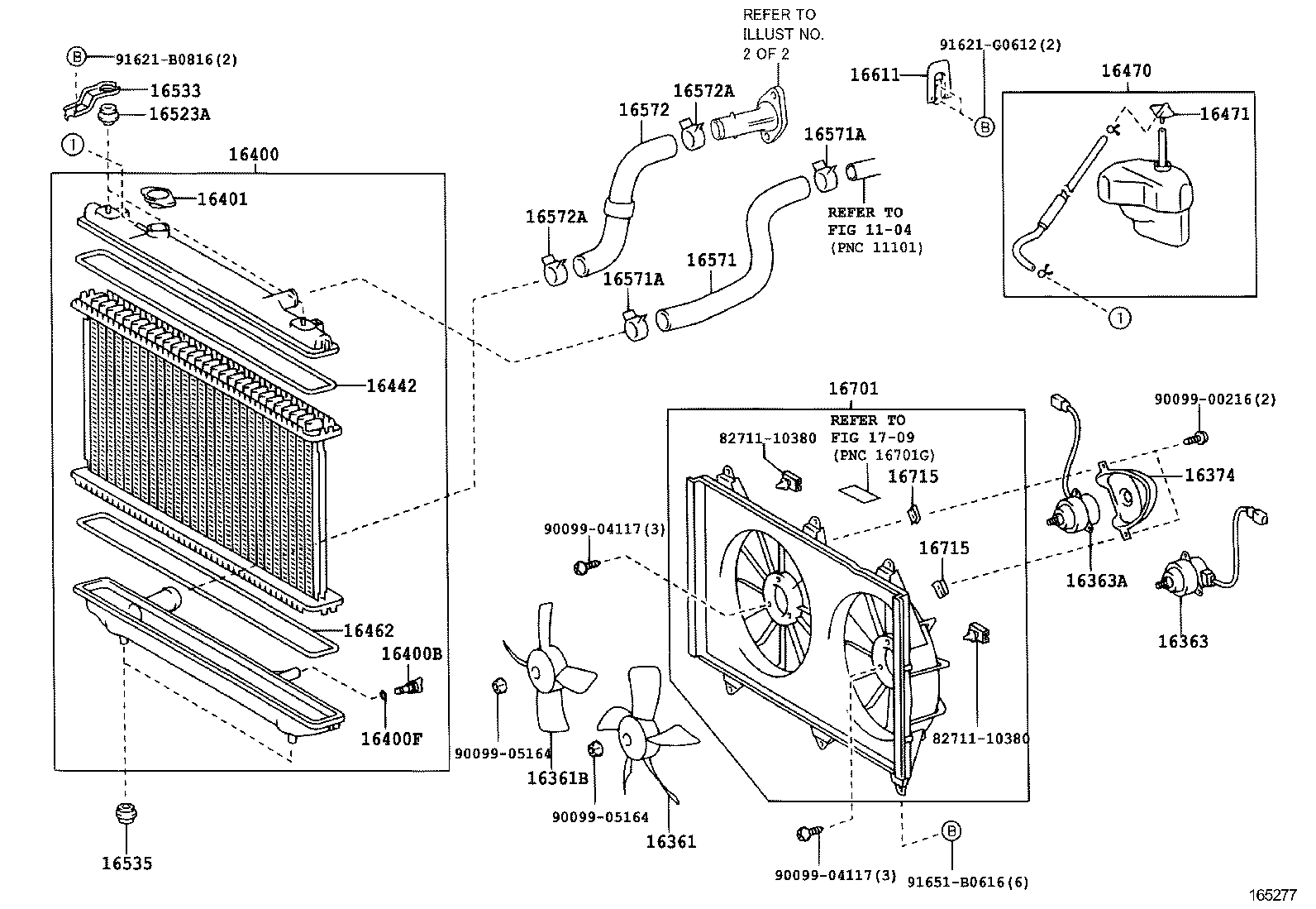  KLUGER L V |  RADIATOR WATER OUTLET