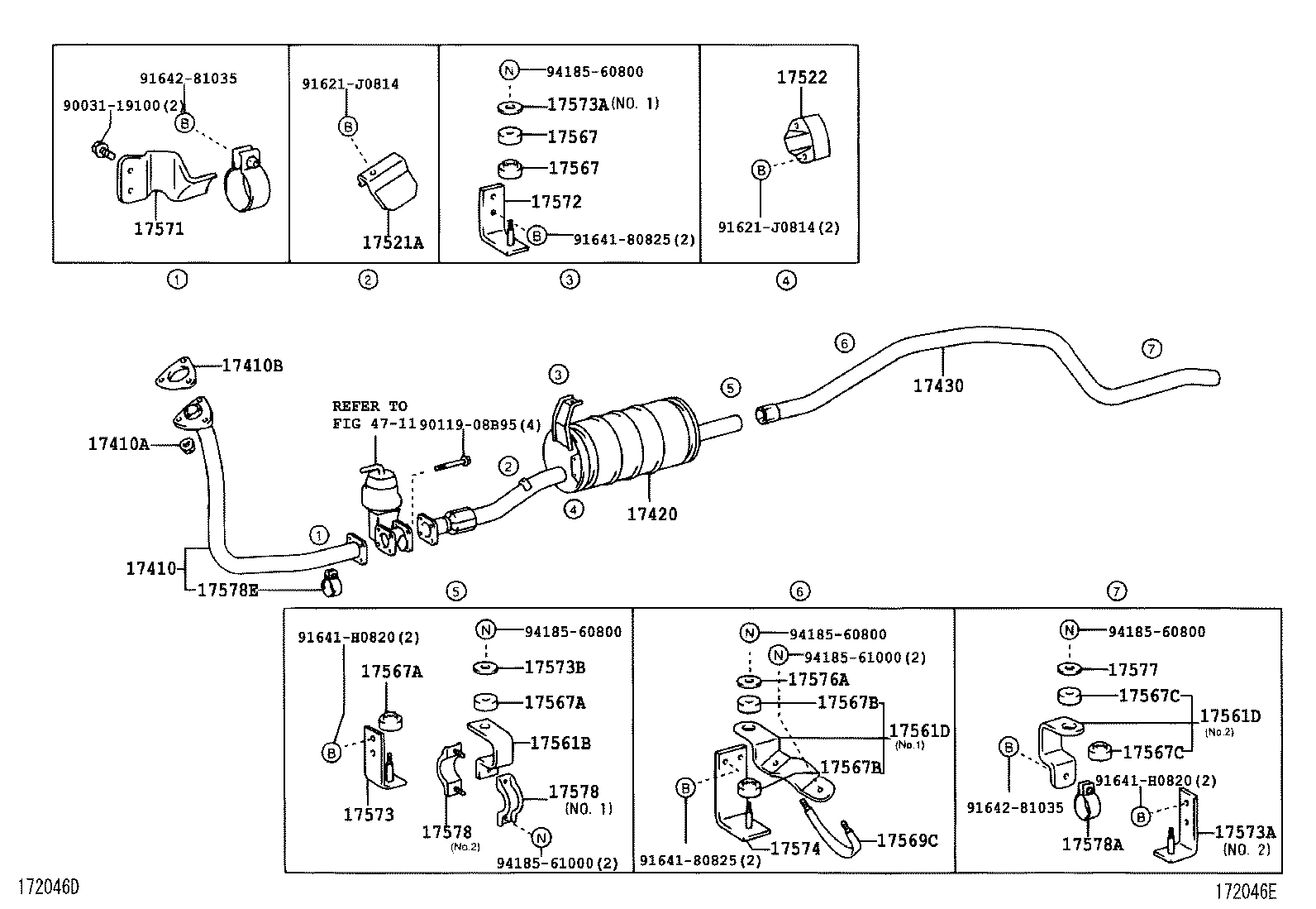  DYNA TOYOACE |  EXHAUST PIPE