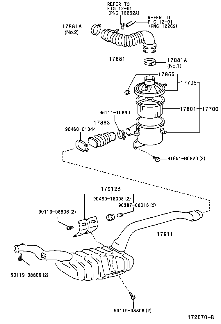  LITE TOWNACE |  AIR CLEANER