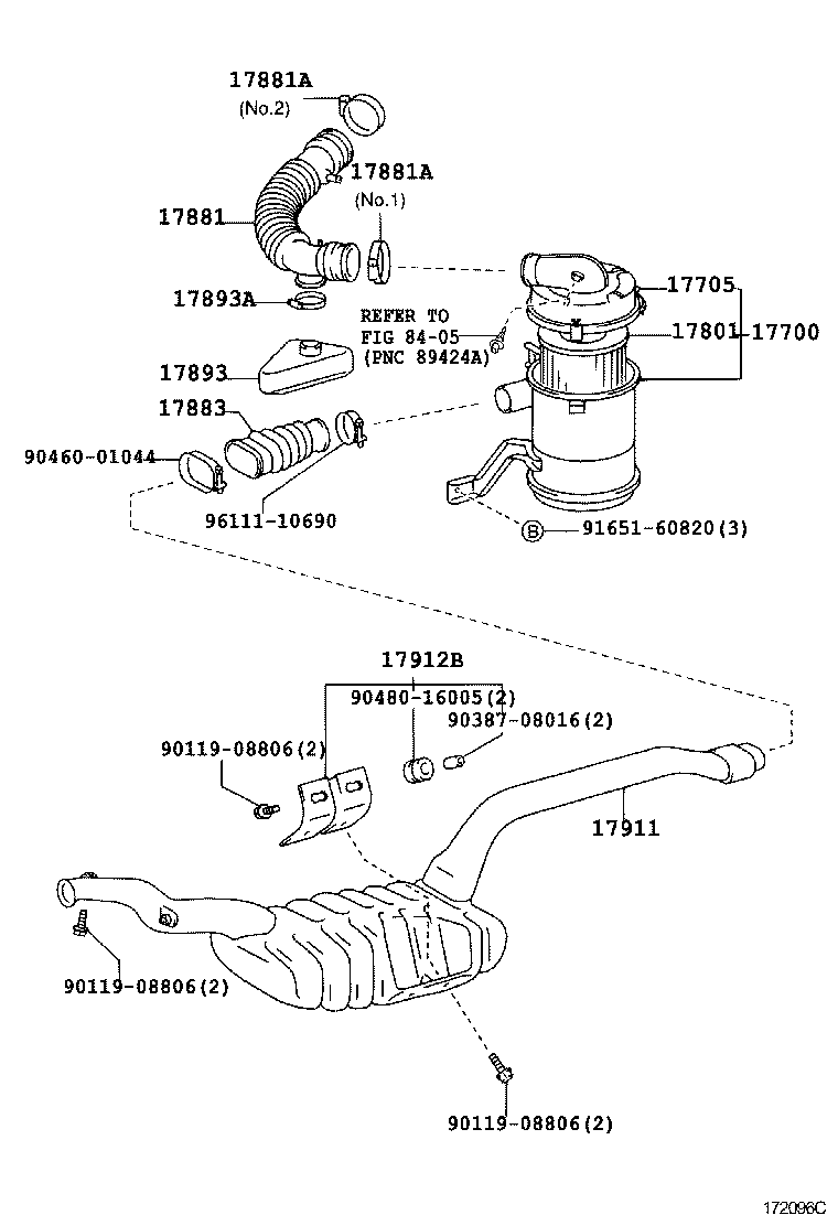  LITE TOWNACE |  AIR CLEANER