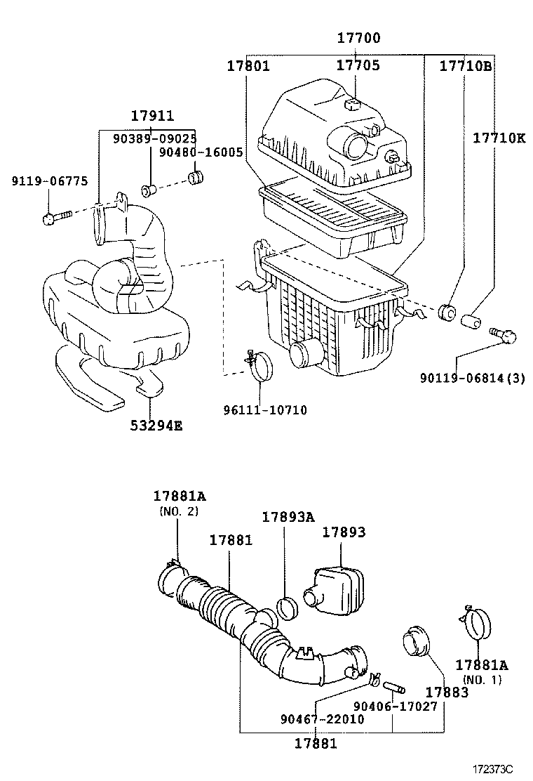  LITE TOWNACE NOAH V |  AIR CLEANER