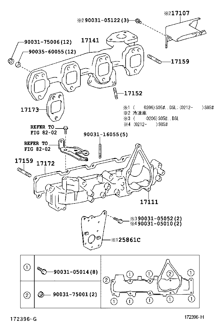  DYNA TOYOACE |  MANIFOLD