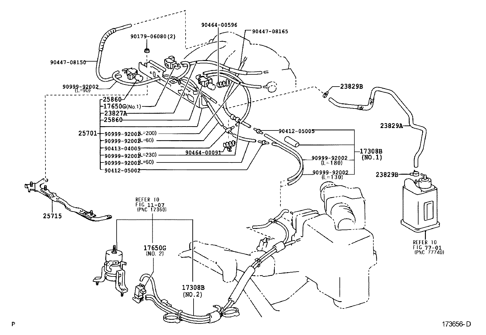  HARRIER |  VACUUM PIPING