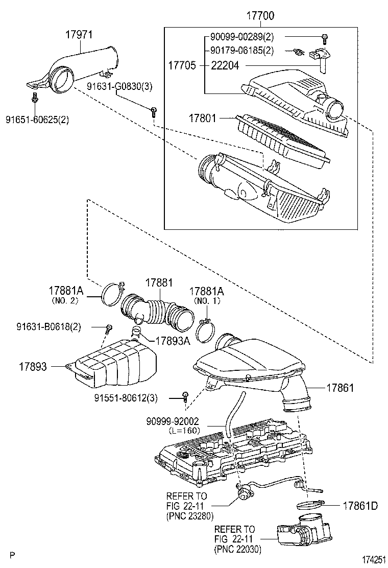  LAND CRUISER PRADO |  AIR CLEANER