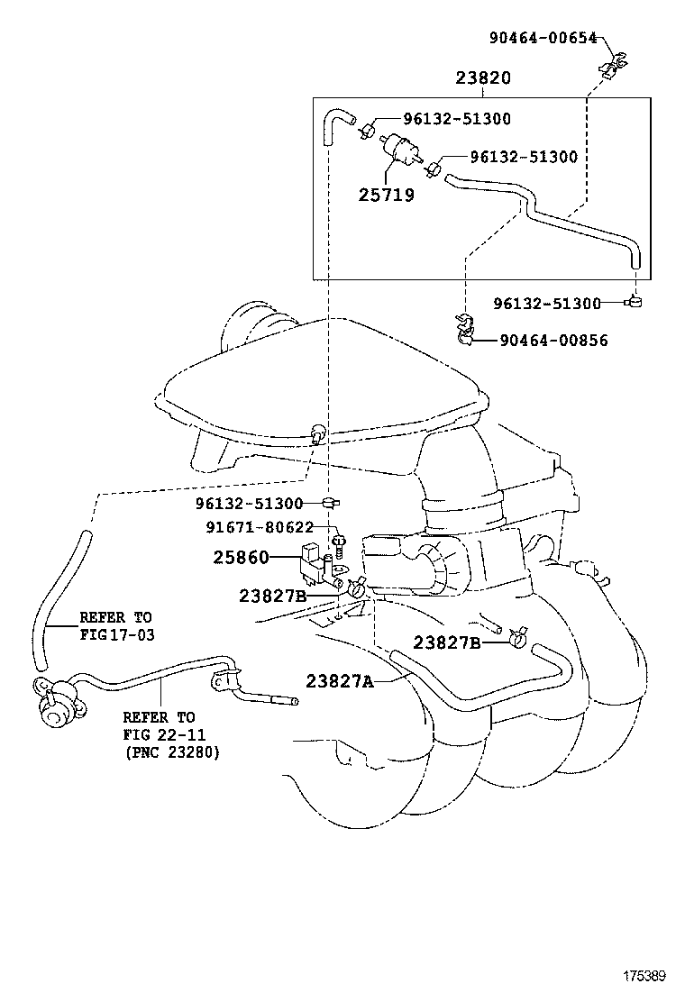  HILUX SURF |  VACUUM PIPING