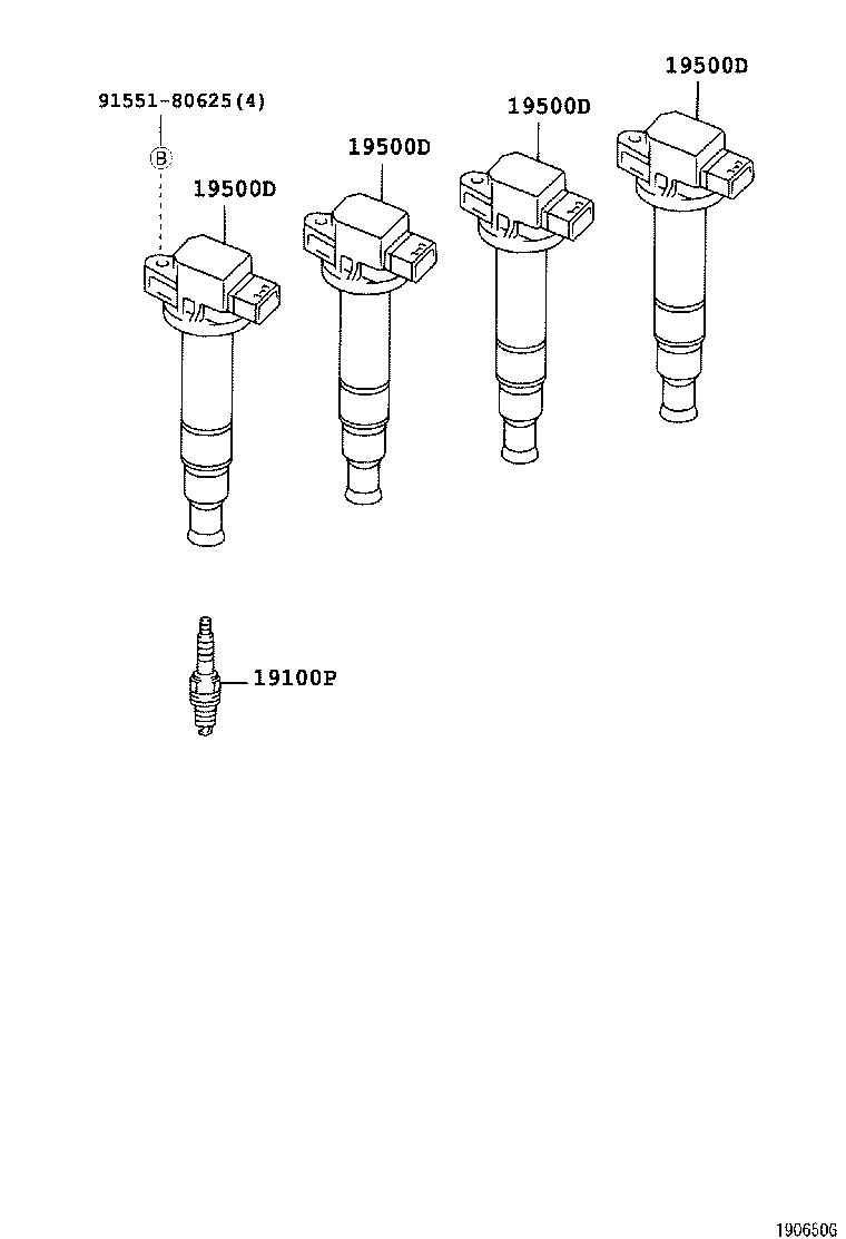  PREMIO ALLION |  IGNITION COIL SPARK PLUG