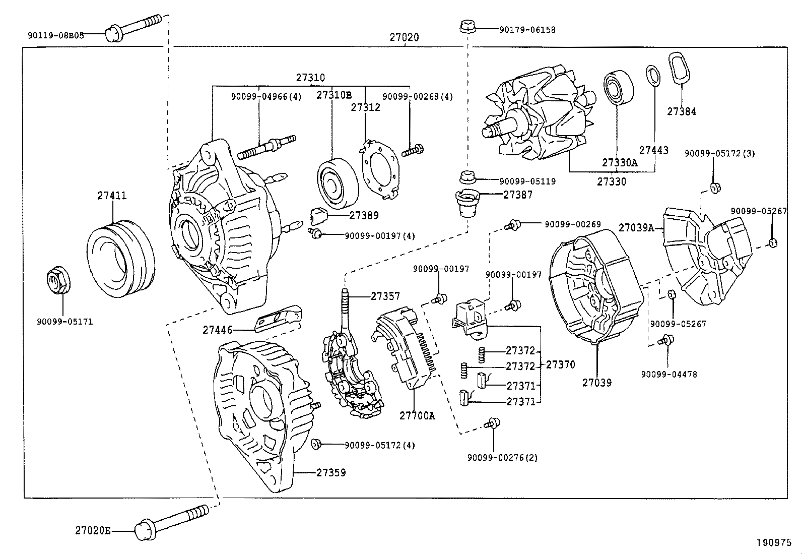  DYNA TOYOACE |  ALTERNATOR