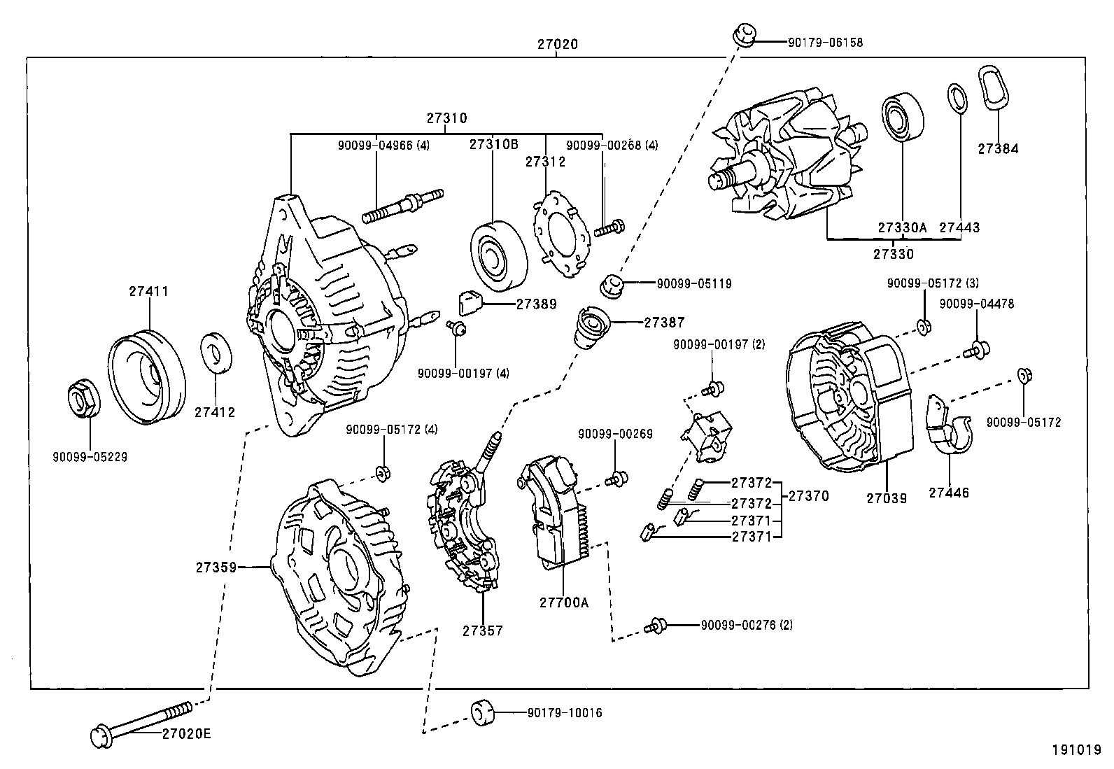  LITE TOWNACE |  ALTERNATOR