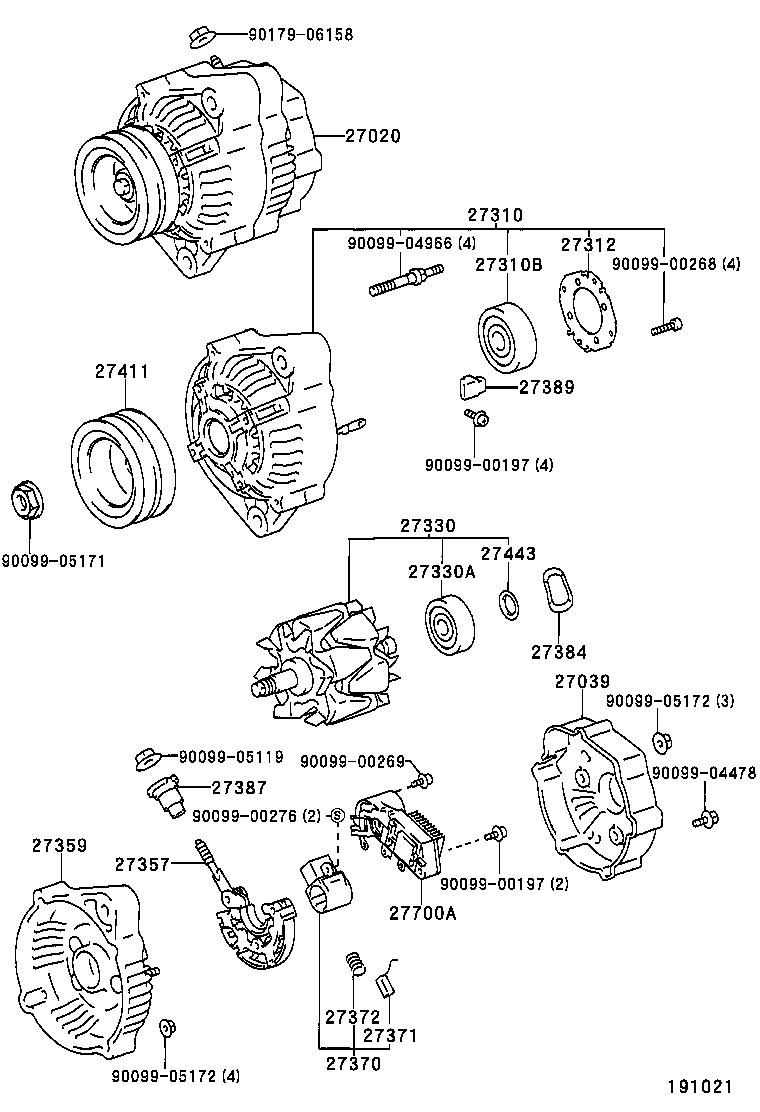  LITE TOWNACE |  ALTERNATOR