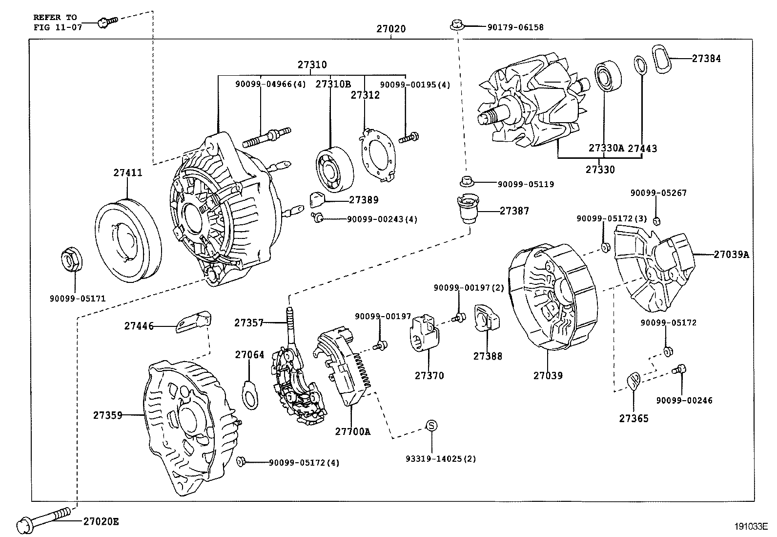  DYNA TOYOACE |  ALTERNATOR