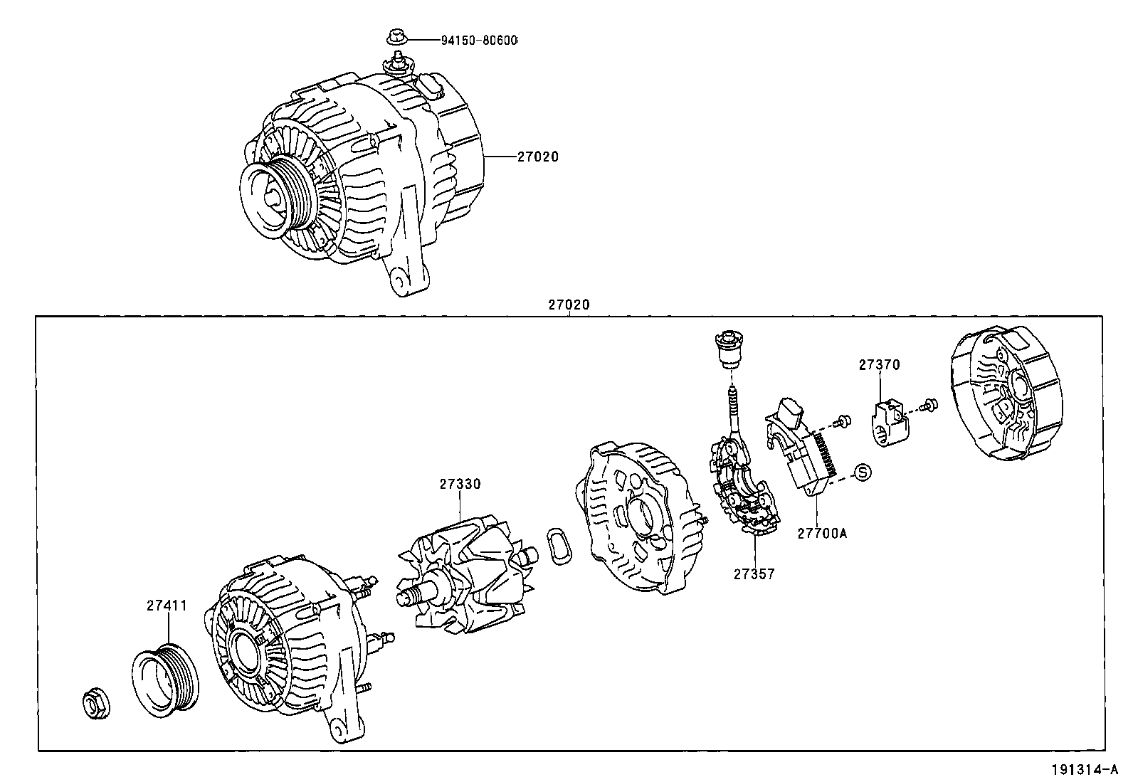  KLUGER L V |  ALTERNATOR