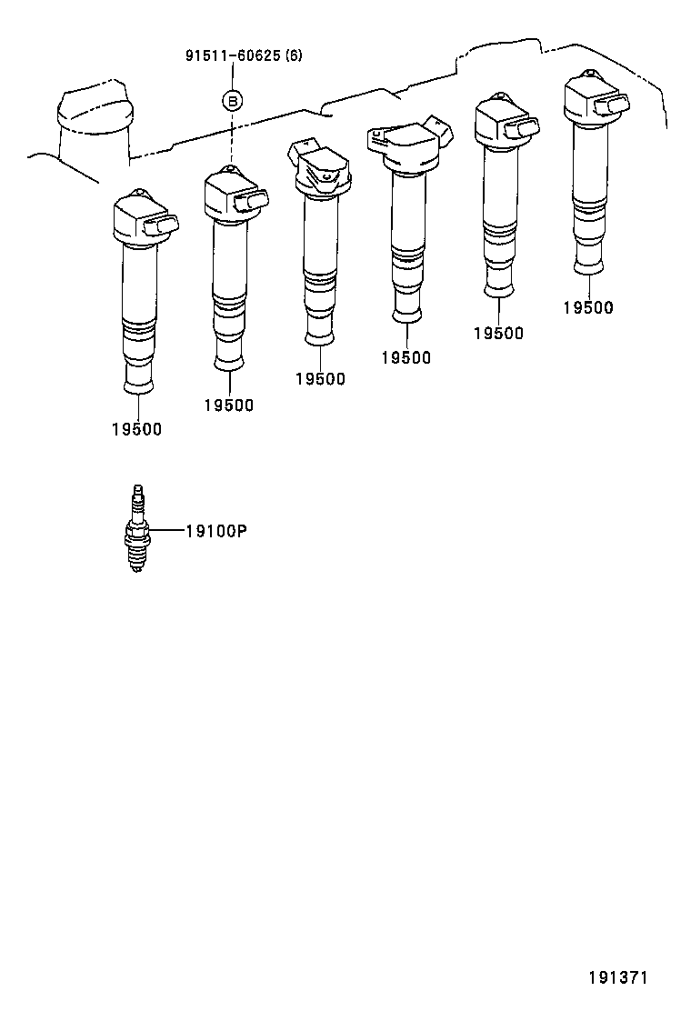  BREVIS |  IGNITION COIL SPARK PLUG