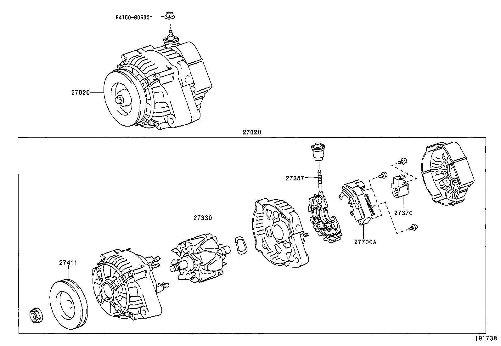  LITE TOWNACE |  ALTERNATOR