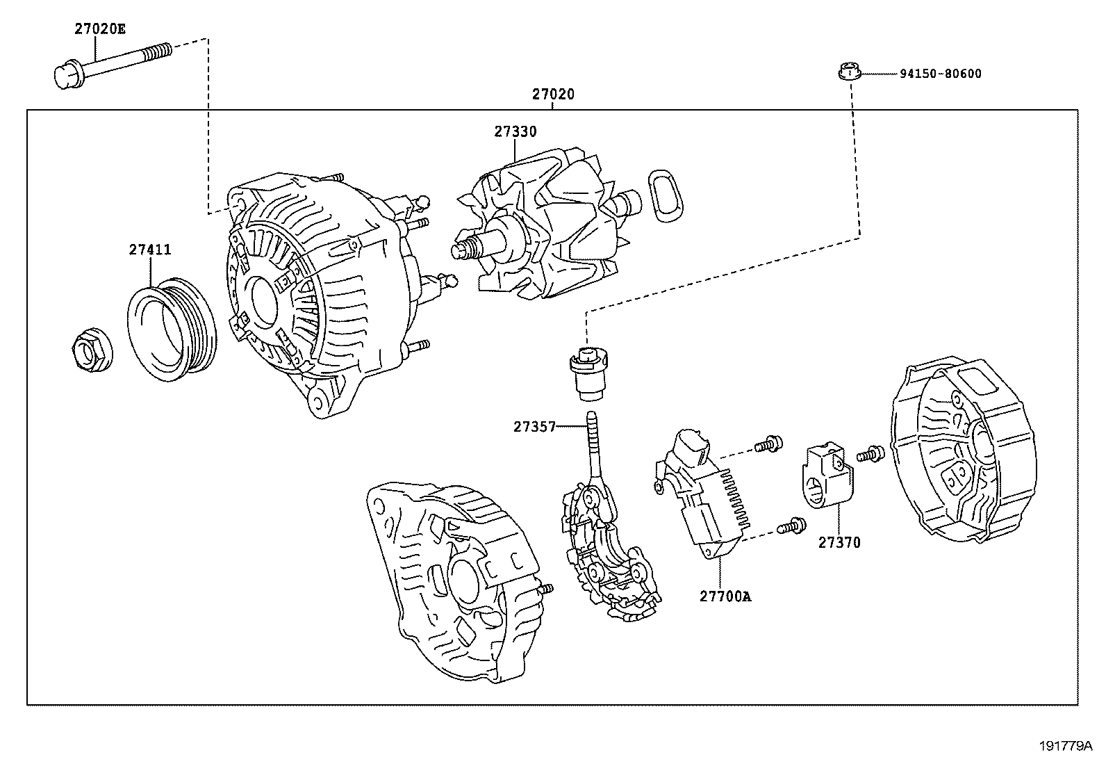  CALDINA |  ALTERNATOR