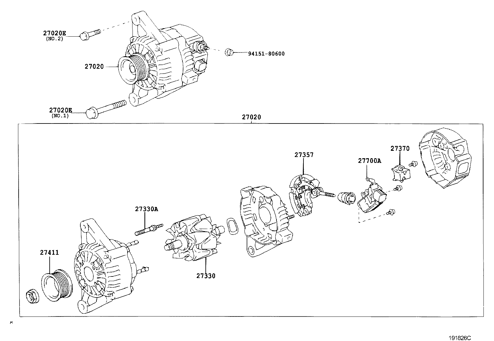  WISH |  ALTERNATOR