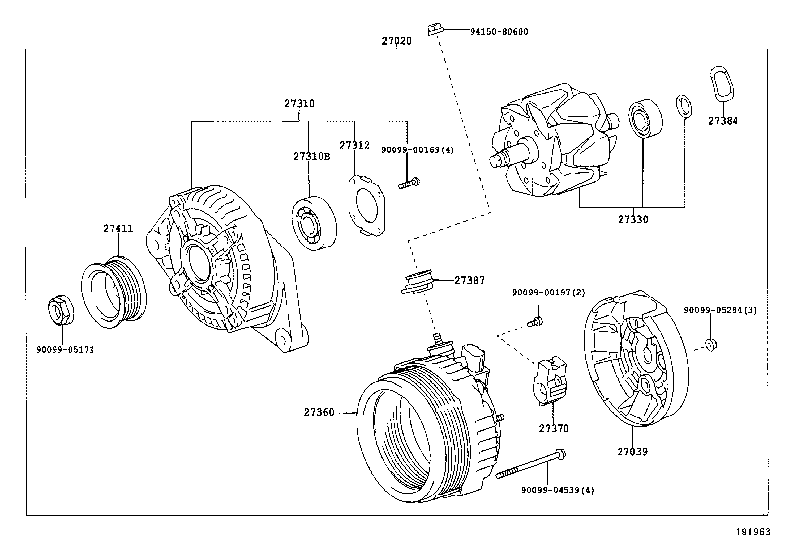  KLUGER L V |  ALTERNATOR