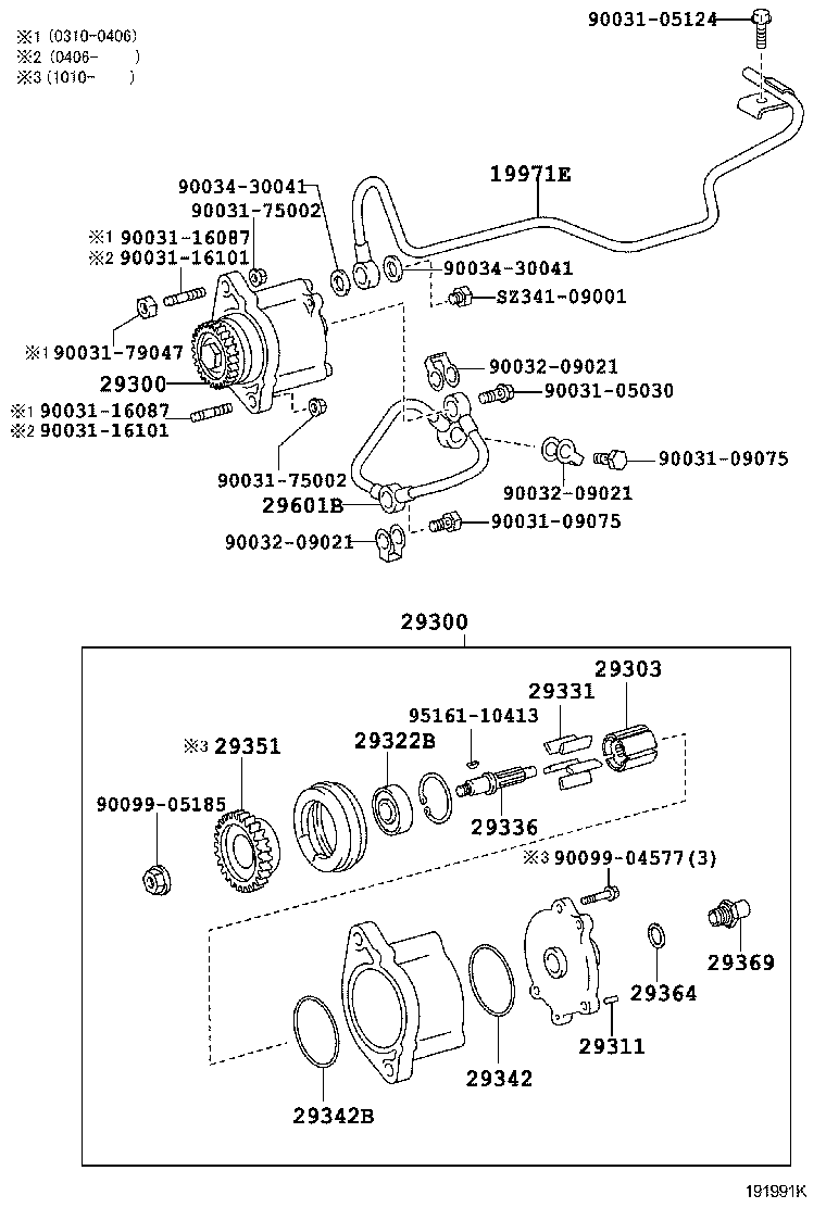  DYNA TOYOACE HV |  VACUUM PUMP